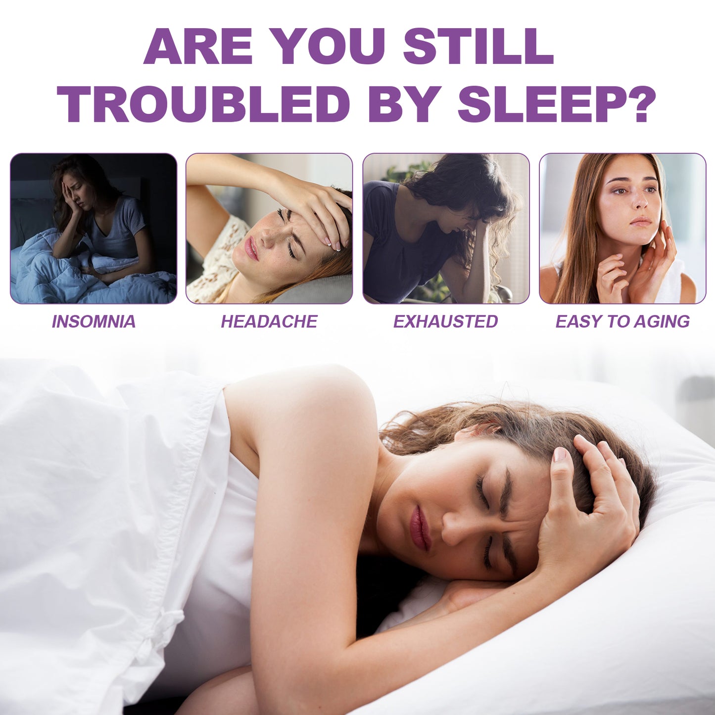 Ximonth Good Night Sleep Patch – Essential Oil Relaxation Patch for Stress Relief & Better Sleep