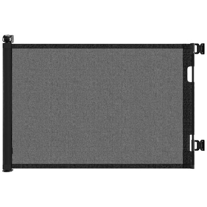 Retractable Baby Gate, Mesh Dog Gate For Doorways, Extends Up To 76  Wide, 33  Tall Child Safety Gate For Doorways, Indoor & Outdoors, Stairs, Hallways, Black Non-EBAY Certified Warehouse