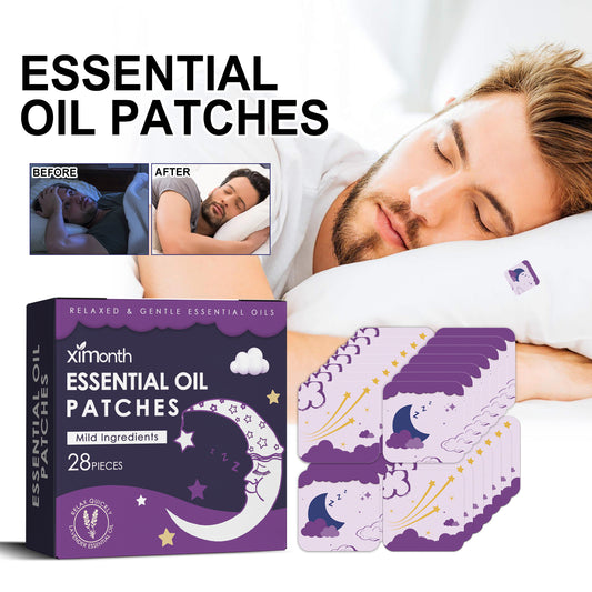 Ximonth Good Night Sleep Patch – Essential Oil Relaxation Patch for Stress Relief & Better Sleep